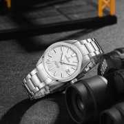 Cronos Men Watch 39mm Automatic Wristwatches Sapphire 10 ATM L6037M Cronos Men Watch 39mm Automatic Wristwatches Female End Links Sapphire 10 ATM L6037M