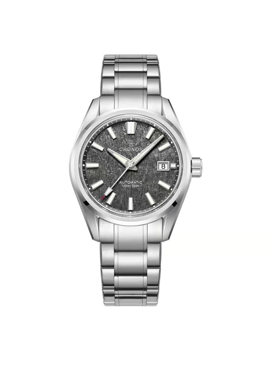 Cronos Men Watch 39mm Automatic Wristwatches Female End Links