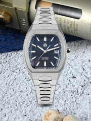 *Flash Sale* San Martin 39.5mm Tonneau Automatic Mechanical Sapphire Luminous Luxury Men Watch SN0145 San Martin 39.5mm Tonneau Automatic Mechanical Sapphire Luminous Luxury Men Watch SN0145 san martin watches,NH34 movement watch,San Martin SN0109-G-GMT,dive watches