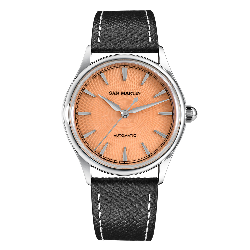 San Martin 37mm ST1812 Transparent Caseback Automatic Mechanical