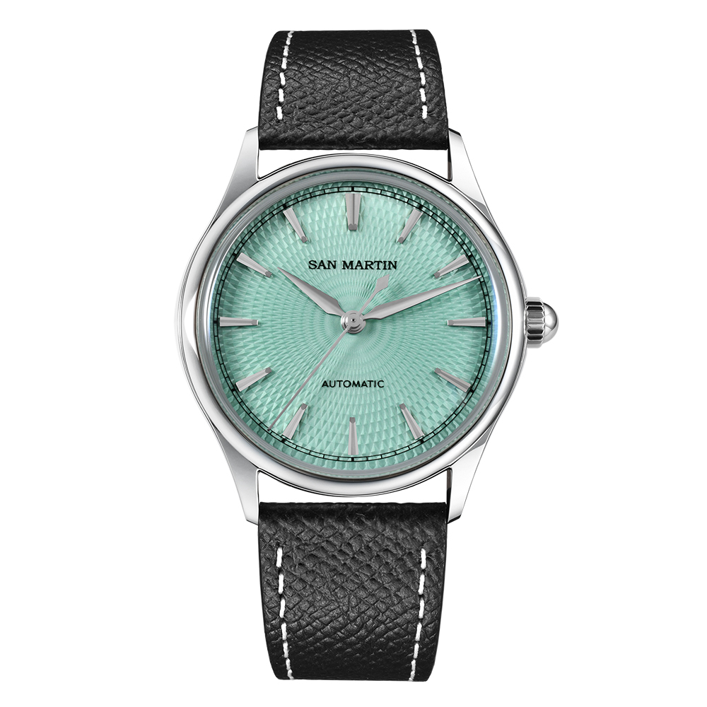 San Martin 37mm ST1812 Transparent Caseback Automatic Mechanical