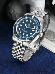 *Flash Sale* San Martin New 40mm Vintage Luxury Men Dive Watch Sapphire Bezel J-type Bracelet SN0133-G San Martin 39.5mm Men Pilot Dress Watch Chinese Style Original Design Carved Coin Bezel Automatic Mechanical Watches SN0033 san martin watches,dive watches