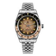 San Martin Retro NH34 GMT Sandwich Dial 40mm Bidirectional Sapphire Bezel Luxury Sports Watch SN0134-G GMT San Martin Limited Edition 39.5mm Full Luminous NH34 GMT Original Design Watches SN0116-G3 san martin watches,NH34 movement watch,San Martin SN0109-G-GMT,dive watches