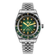 San Martin Retro NH34 GMT Sandwich Dial 40mm Bidirectional Sapphire Bezel Luxury Sports Watch SN0134-G GMT San Martin Limited Edition 39.5mm Full Luminous NH34 GMT Original Design Watches SN0116-G3 san martin watches,NH34 movement watch,San Martin SN0109-G-GMT,dive watches