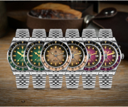 San Martin Retro NH34 GMT Sandwich Dial 40mm Bidirectional Sapphire Bezel Luxury Sports Watch SN0134-G GMT San Martin Limited Edition 39.5mm Full Luminous NH34 GMT Original Design Watches SN0116-G3 san martin watches,NH34 movement watch,San Martin SN0109-G-GMT,dive watches