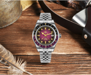 San Martin Retro NH34 GMT Sandwich Dial 40mm Bidirectional Sapphire Bezel Luxury Sports Watch SN0134-G GMT San Martin Limited Edition 39.5mm Full Luminous NH34 GMT Original Design Watches SN0116-G3 san martin watches,NH34 movement watch,San Martin SN0109-G-GMT,dive watches