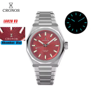 Cronos 2025 Rhombus / Perlage Dial Limited 39mm See-through Caseback L6028 V3 Cronos 2025 Rhombus / Perlage Dial Limited 39mm See-through Caseback L6028 V3