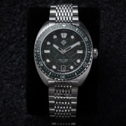 EU IXDAO stainless steel turtle diver wave dial NH35 movement watch JD-X07S IXDAO stainless steel turtle diver wave dial NH35 movement watch JD-X07S