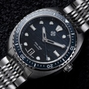 EU IXDAO stainless steel turtle diver wave dial NH35 movement watch JD-X07S IXDAO stainless steel turtle diver wave dial NH35 movement watch JD-X07S