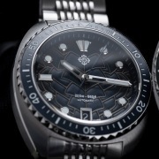 EU IXDAO stainless steel turtle diver wave dial NH35 movement watch JD-X07S IXDAO stainless steel turtle diver wave dial NH35 movement watch JD-X07S