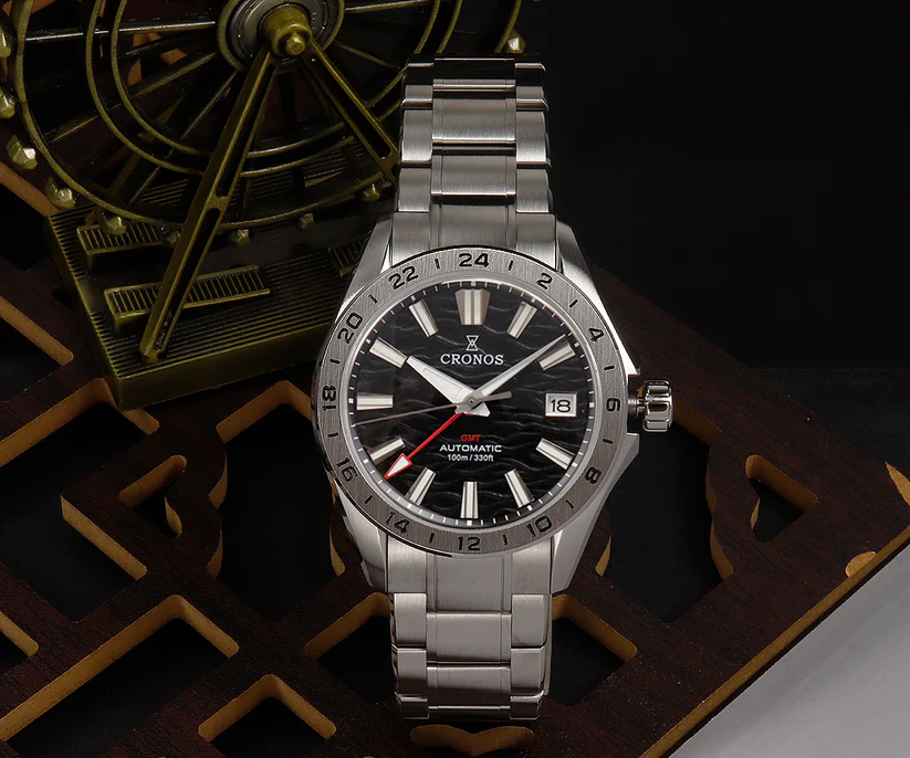 Cronos 2025 Rhombus / Perlage Dial Limited 39mm See-through