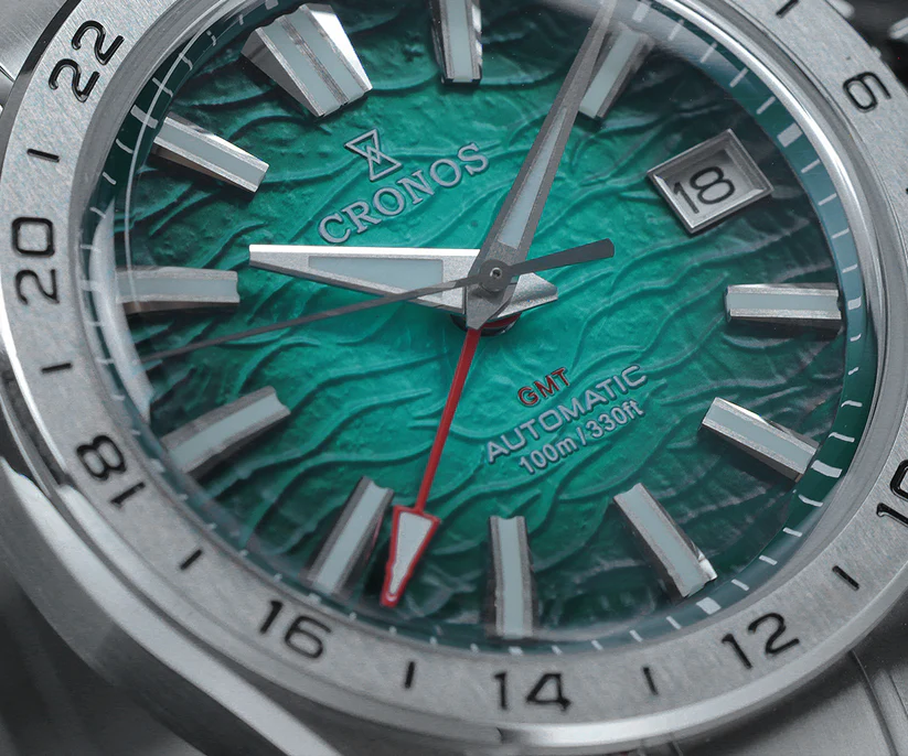 Cronos 2025 Rhombus / Perlage Dial Limited 39mm See-through
