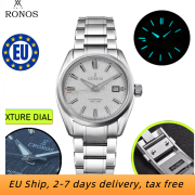 EU Cronos Men Watch 39mm Automatic Wristwatches Female End Links Sapphire 10 ATM L6037M Cronos Men Watch 39mm Automatic Wristwatches Female End Links Sapphire 10 ATM L6037M