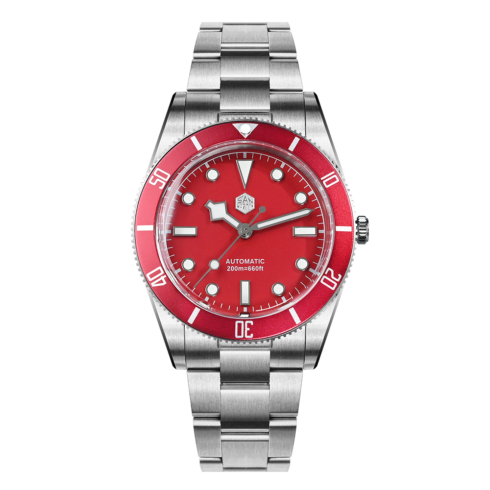 San Martin 37mm SN0138 Upgraded Diving Watch BB54 Retro 28800BPH