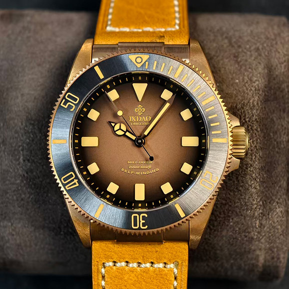 Ixdao 39mm Cusn Bronze Vintage Luminous SW200/ETA2824 Mechanical