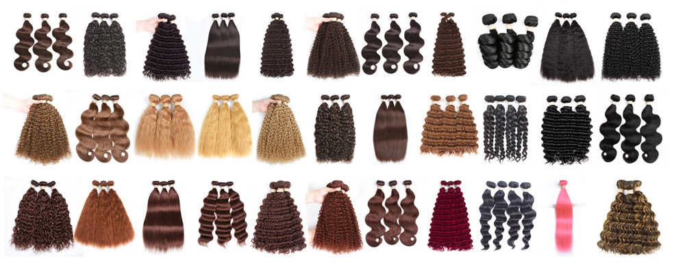 Kinky Straight Hair Brazilian Virgin Hair Weave Bundles Coarse Yaki 100% Human Hair Bundles 3 