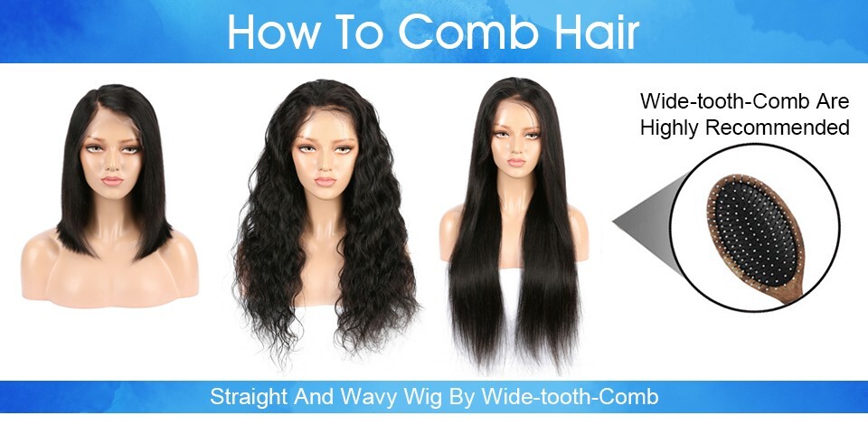Full Lace Human Hair Wigs Loose Wave Brazilian Wig 150% Density Black 