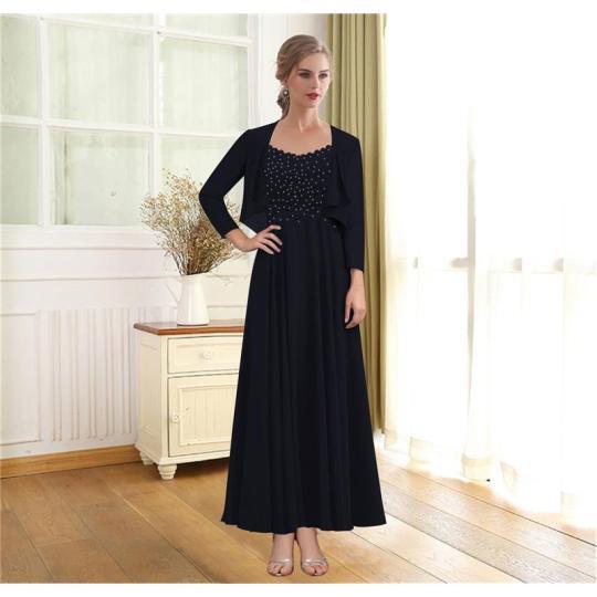 mother of the bride a line dress and jacket