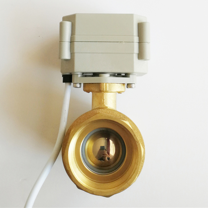 dn32 electric spring return valveac110230v electric motorized ball valve