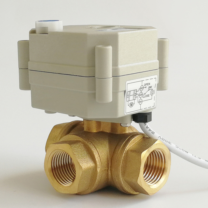 dn15 electric mixing valve|dc5v electric 3-way brass valve