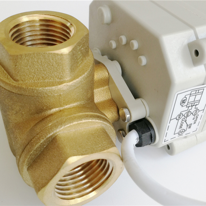 dn15 electric mixing valvedc5v electric 3way brass valve