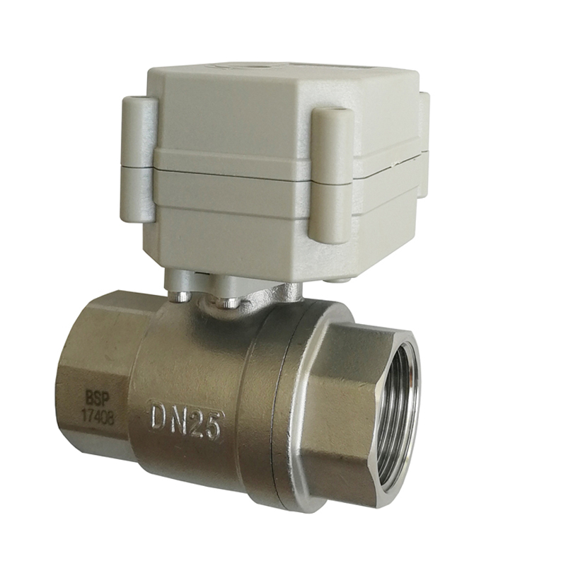 AC220V DC5V DC12V DC24V Electric brass ball valve 2 way valve motorized valve for water DN15 DN20 DN25 DN32 DN40 Inlet Specification : DN40, Voltage : DC12V, Wiring Control : CN02