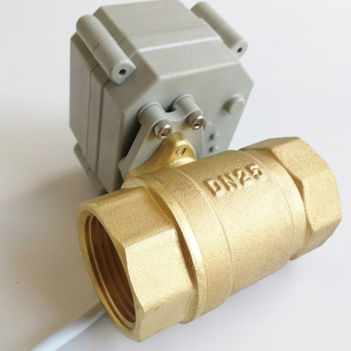 1 inch brass Electric water flow regulating Valve DN25, Electric water
