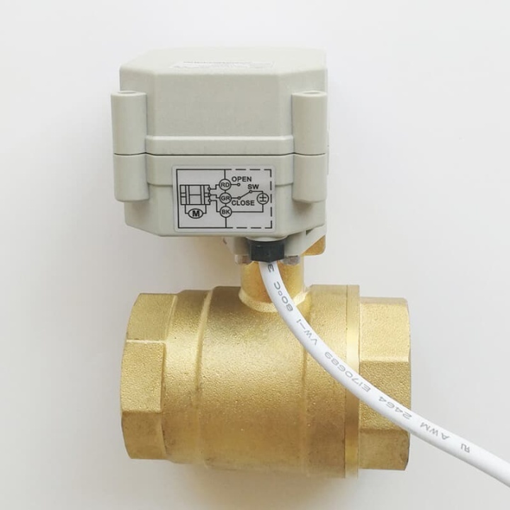 11/4 inch Motorized water flow Moderating Valve DN32, Electric water