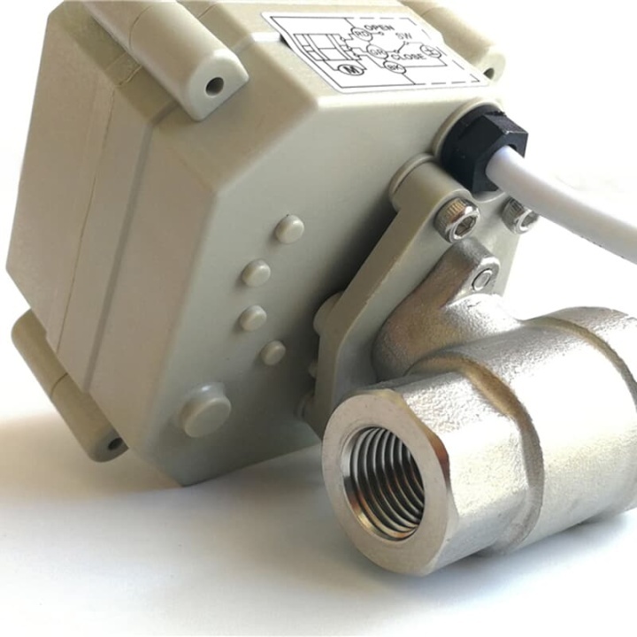 2 Way SS304 1/4'' DN8 Electric Proportional Valve 05V,010V or 420mA