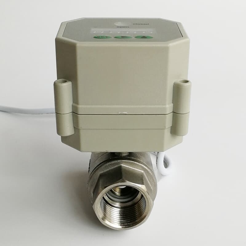 Timer Valve Types 3/4 inch stainless 2 way Electric timer valve AC110V