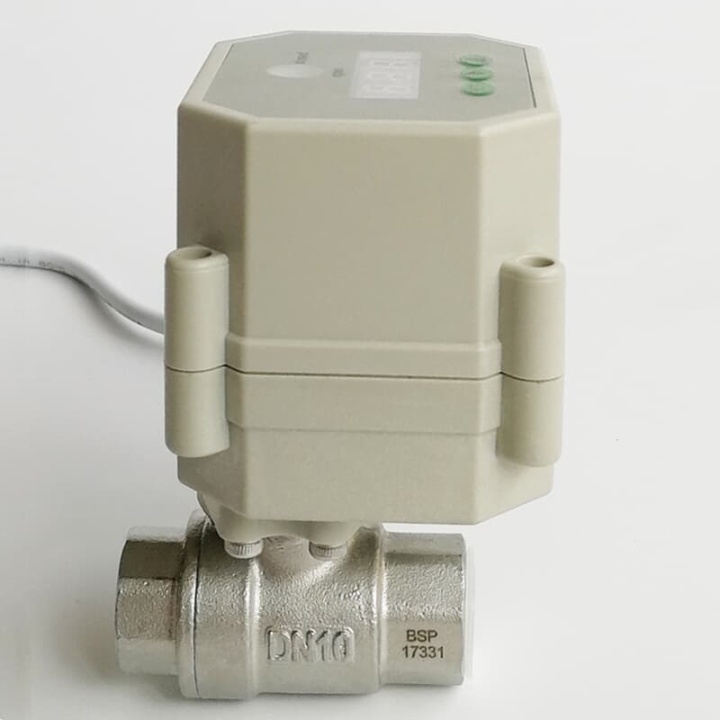 3/8 inch Motorized water valve with timer in actuator