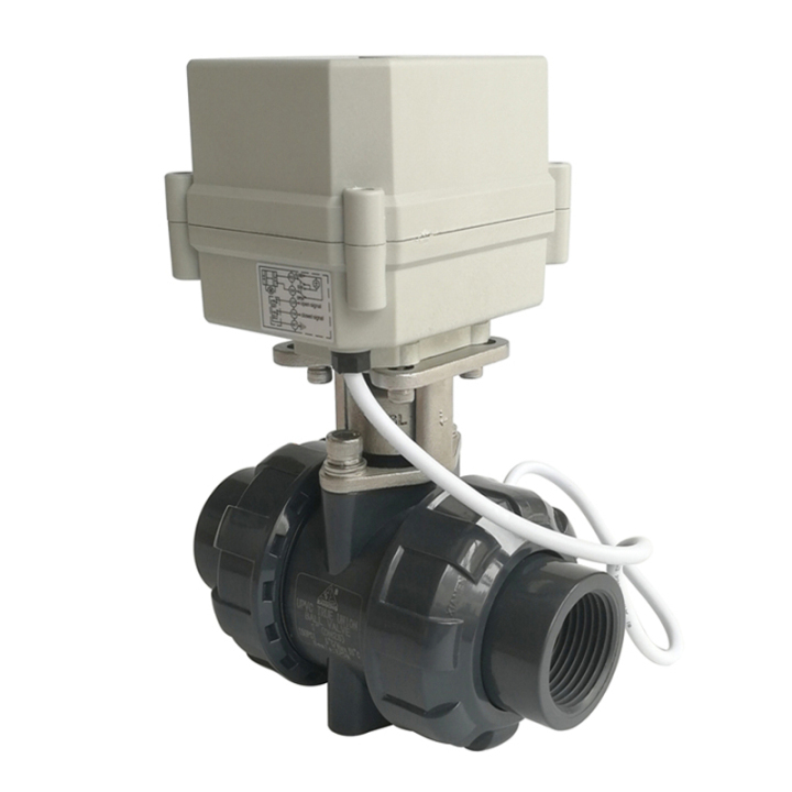 1" Motorized ball valve with 10Nm electric valve actuator
