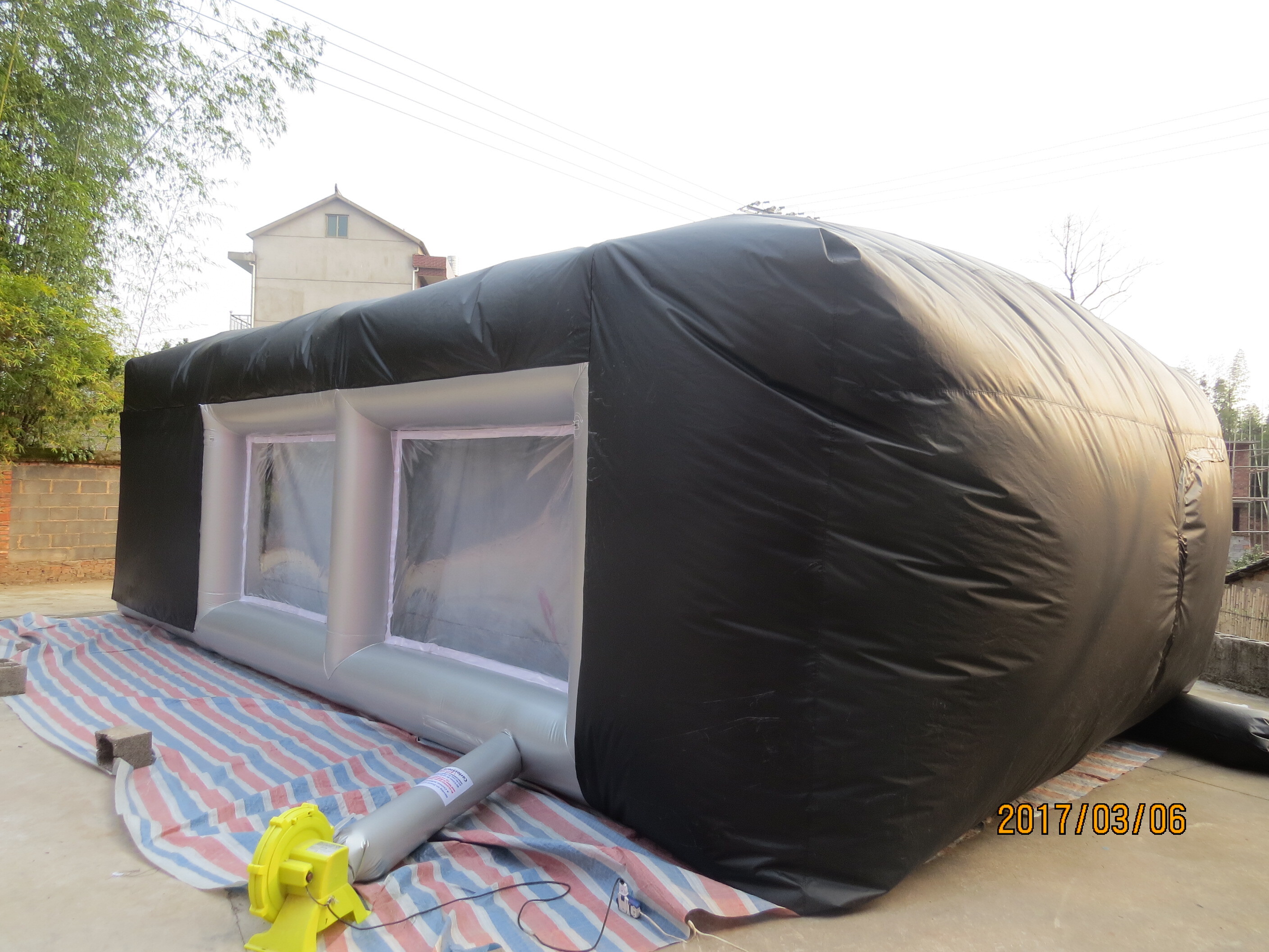 Best Inflatable spray booth for car painting outside size 8.5x4.87x3m sale