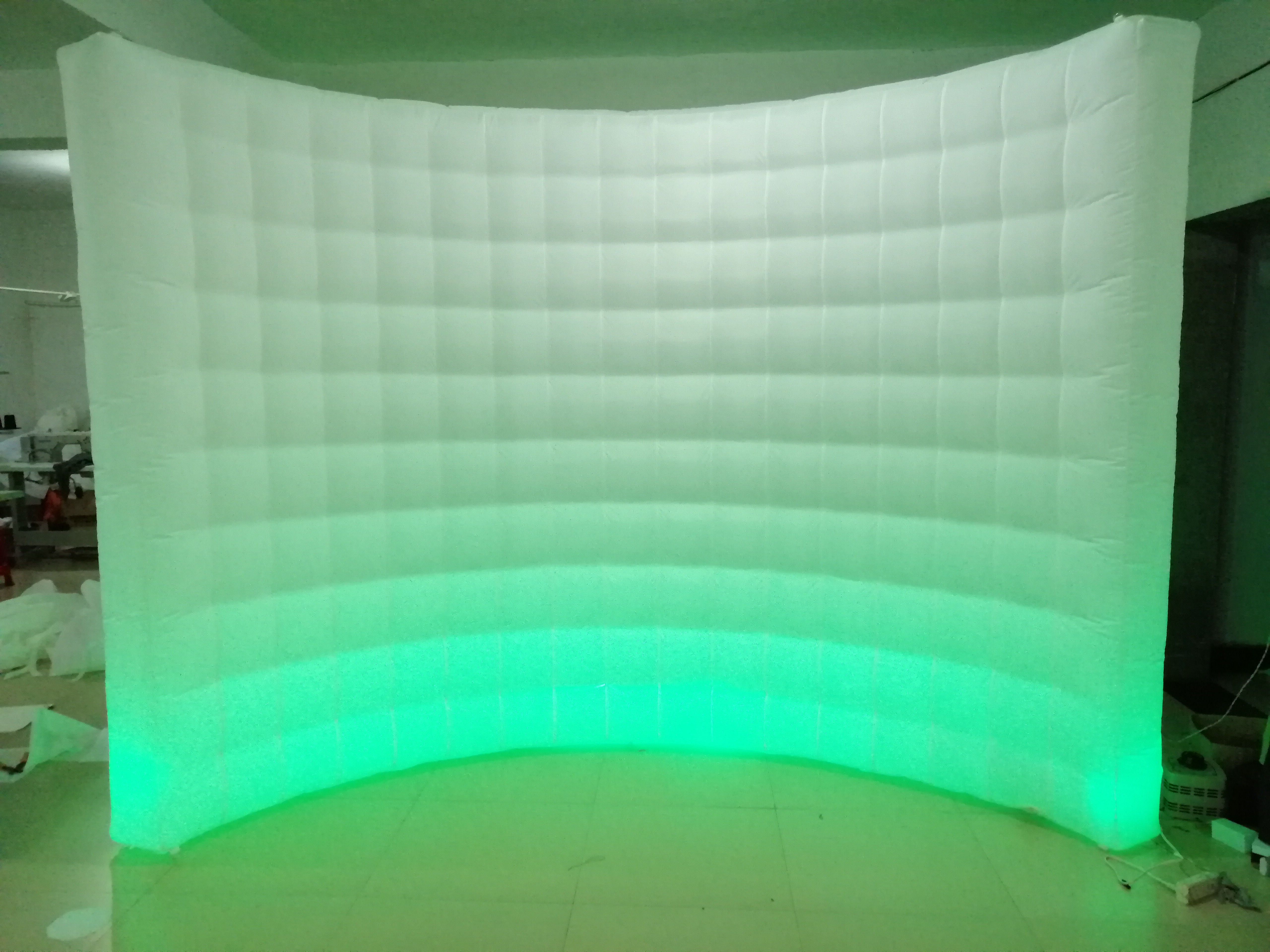 Photo booth wall for Parties 10*8 Whole White Portable Inflatable wall