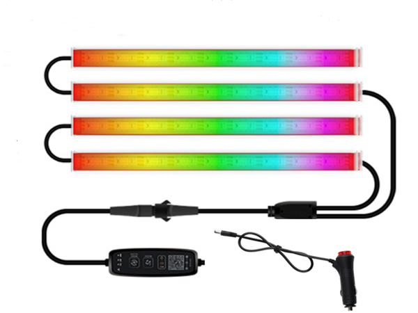Add Color to Your Car with LED Light Strips
