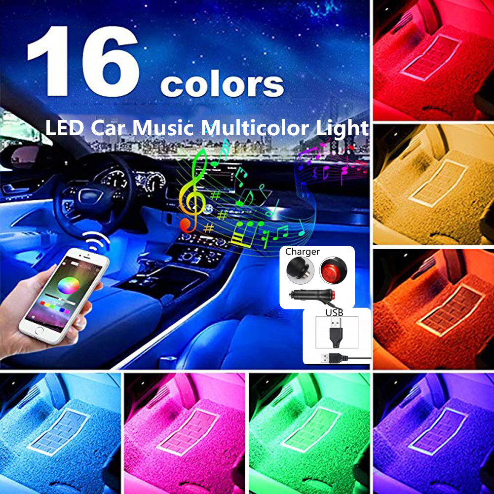 Car Lights,LED Strip,Light for Cars,Multicolor Music RGB Lights Car Lights,LED Strip,Light for Cars,Multicolor Music RGB Lights