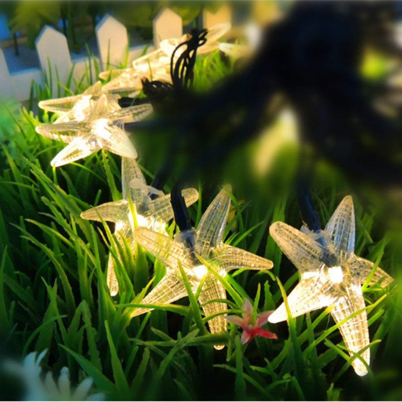 Starfish Solar Lights,Solar outdoor lights,Christmas Lights Starfish Solar Lights,Solar outdoor lights,Christmas Lights