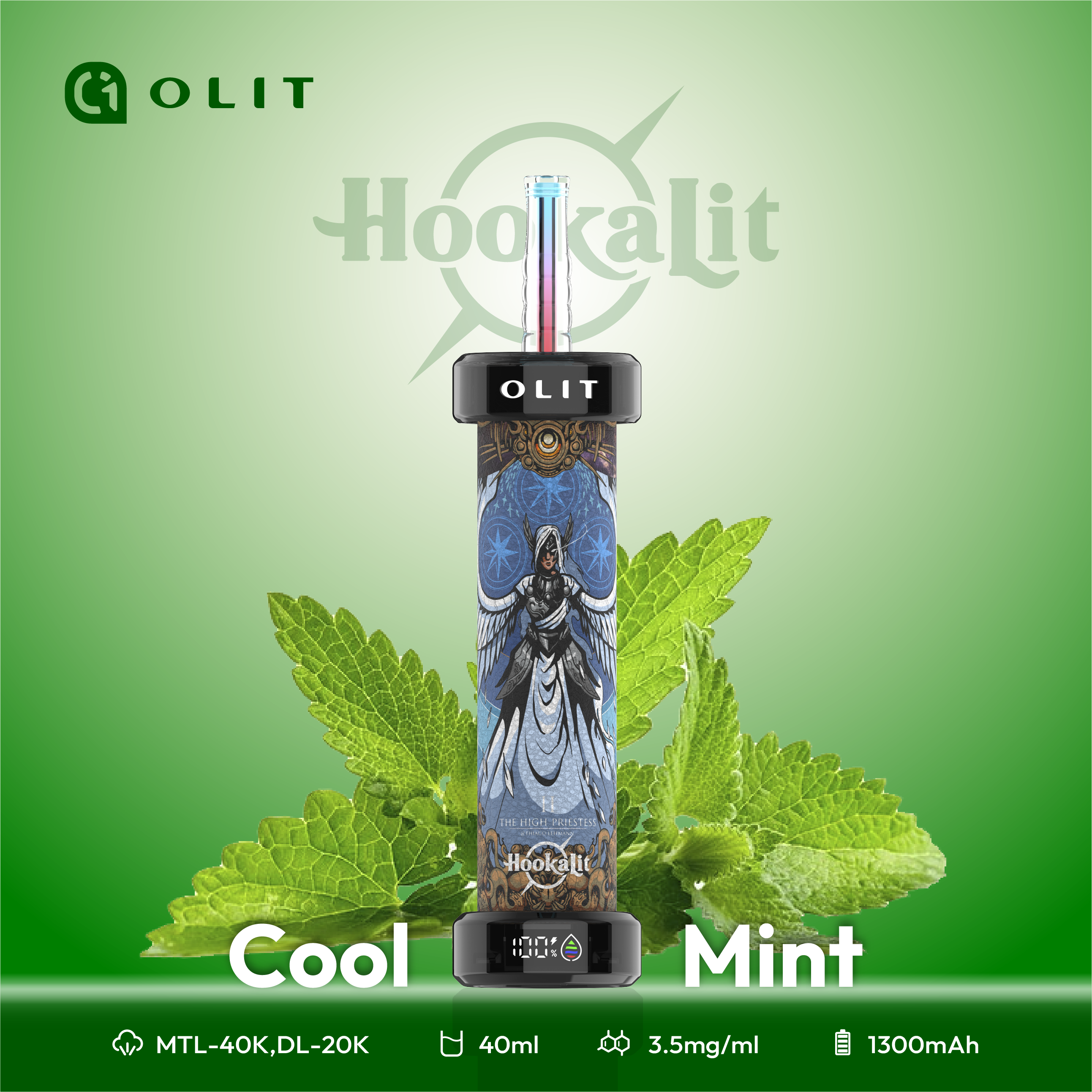 Olit Hookalit 40000 Disposable Vape 40ml 20 Flavors Available