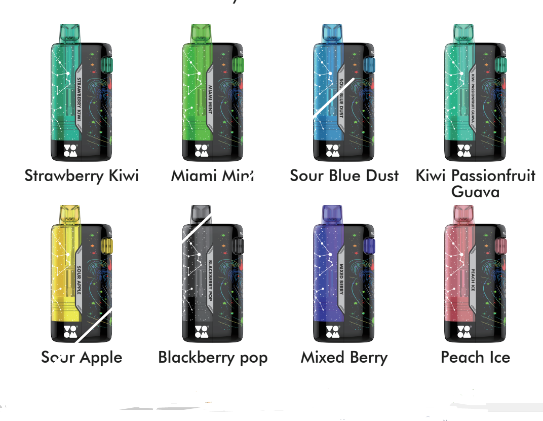 Voom Meteor 70K Disposable Vape 24ML 21 Flavors