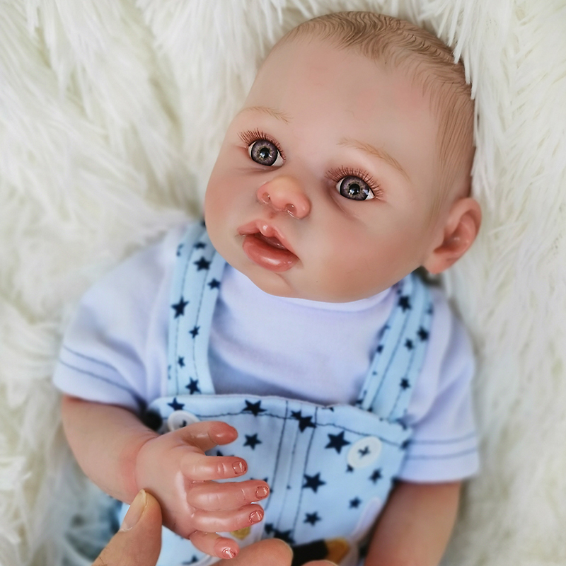 unpainted silicone baby