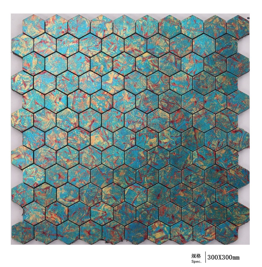 Homey Mosaic peel and stick waterproof fireresistant self adhesive