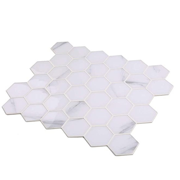 Homeymosaic Peel And Stick Backsplash Tile Wall Silica Gel Vinyl Tiles Homey Mosaic