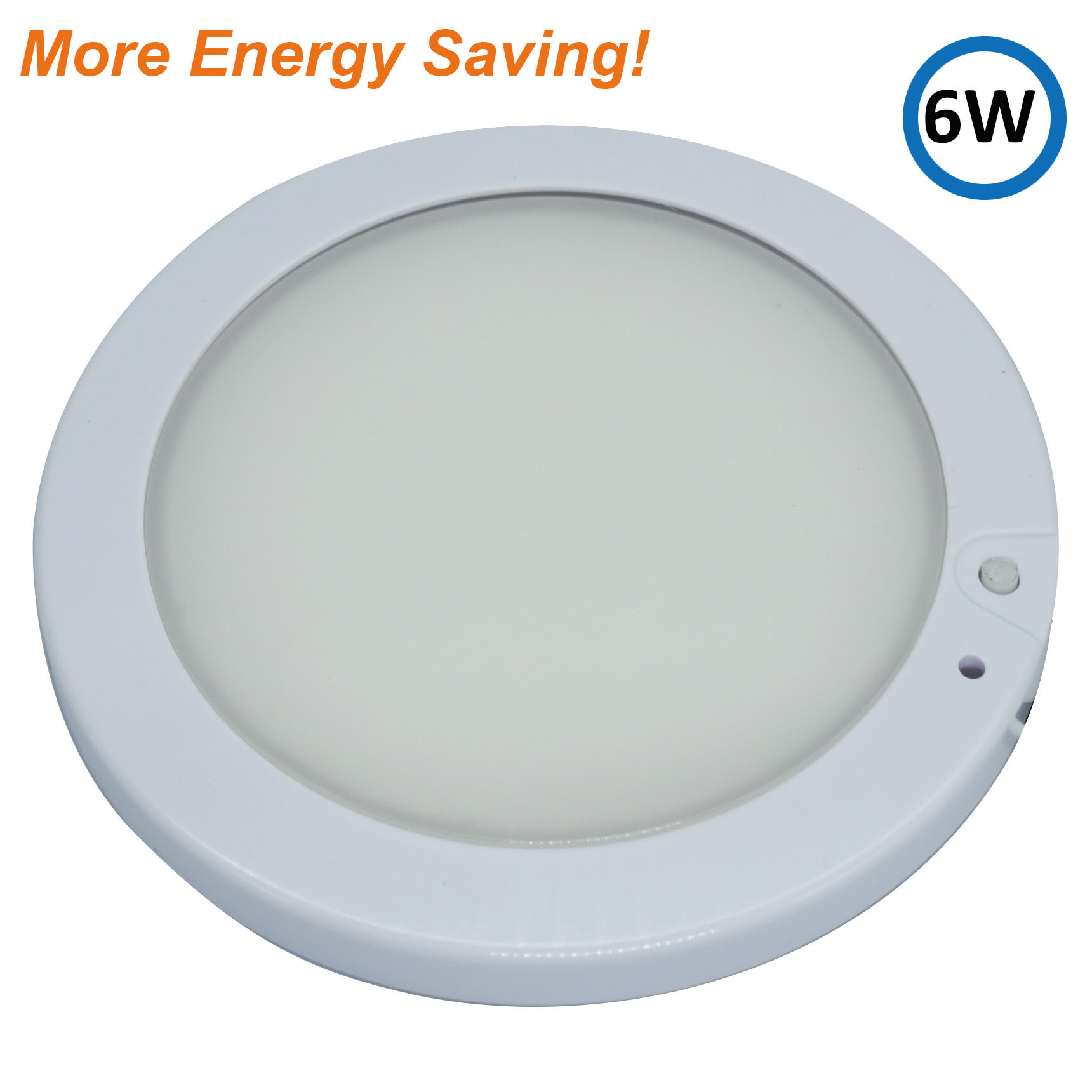 thumbnail image 2 of Facon 12V RV Puck Light – Surface Mount, Touch Dimmable, Cool White 4000K For Camper Van 2 of 6