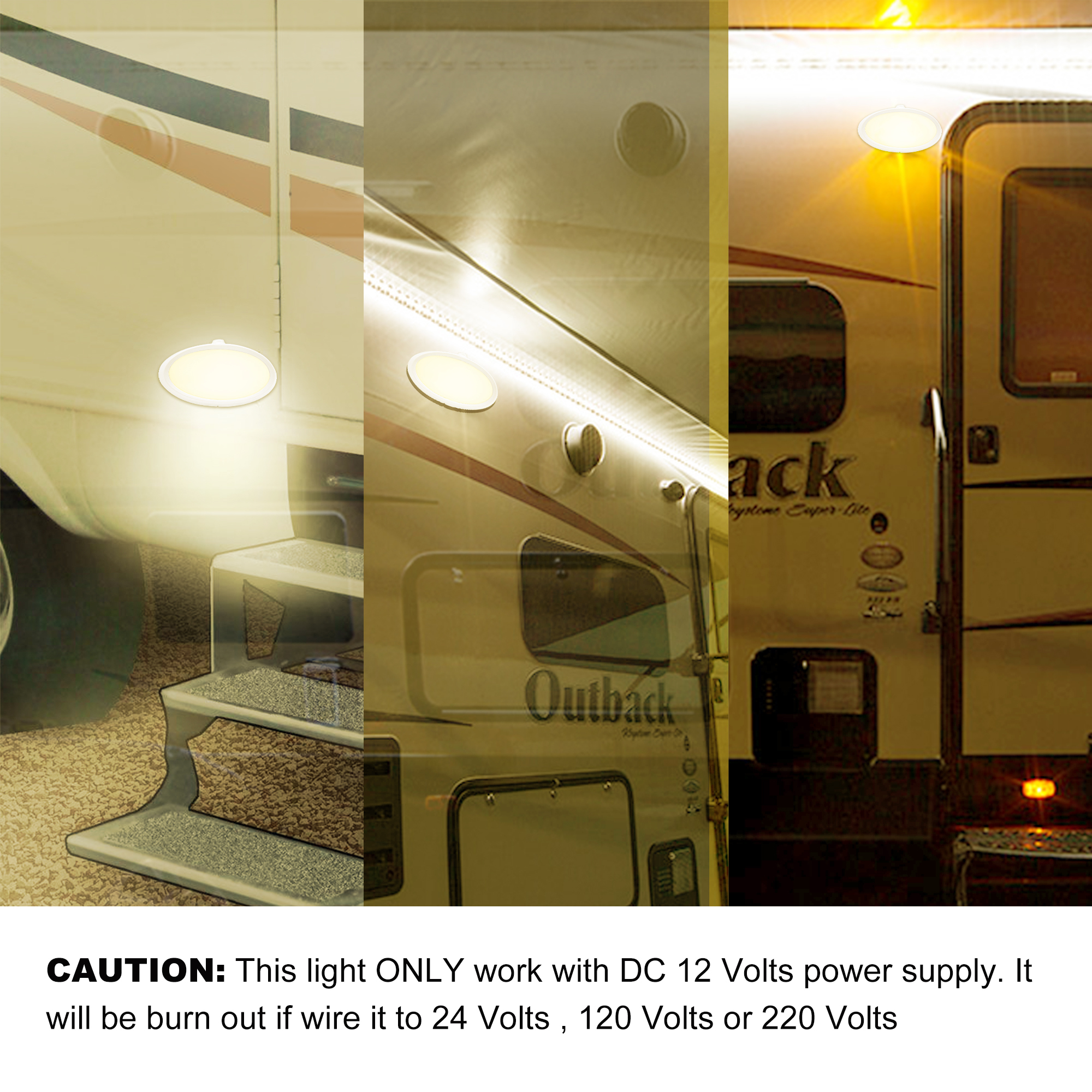 Facon RV LED lights, RV Interior Lights, RV Exterior Lights, RV Heater Pads