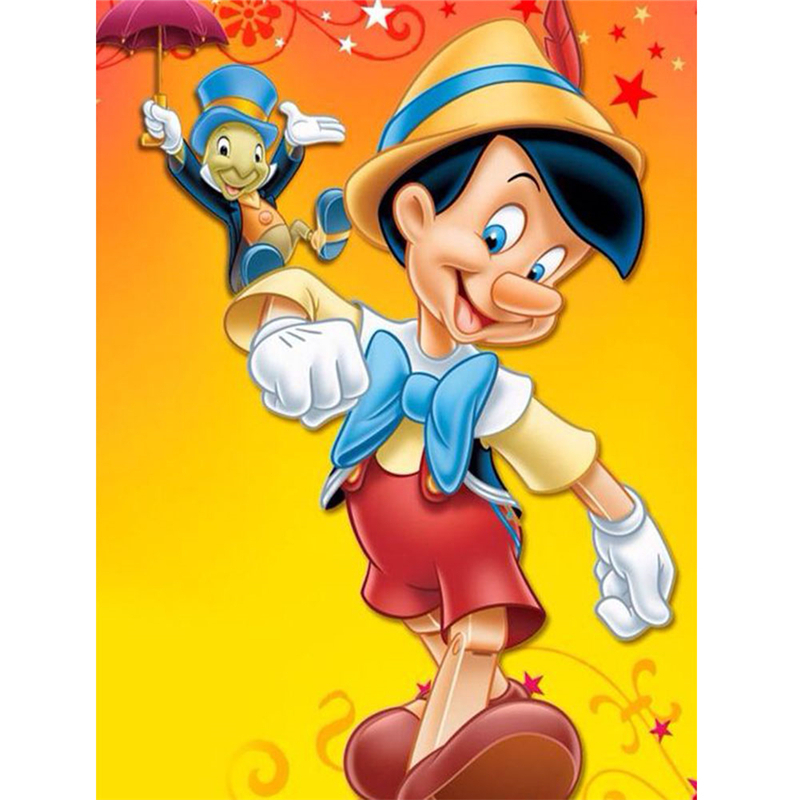 5d Diamond Painting Kits Pinocchio Disney Diamond Art Diamond painting, in simple words, is a form of mosaic art. 5d diamond painting kits pinocchio