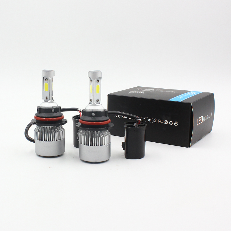 S2 H4 H7 H13 H11 9005 9006 COB LED Headlight 72W 8000LM All In One Car LED Headlights Bulb Head Lamp Fog Light  H1 H4 H7 H11 LED 