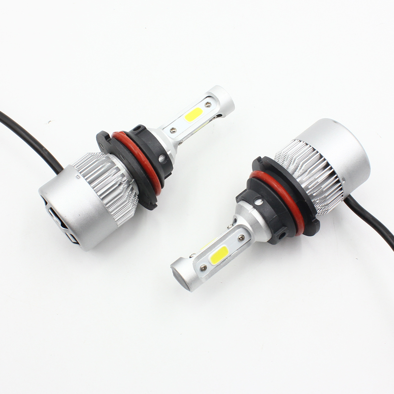 S2 H4 H7 H13 H11 9005 9006 COB LED Headlight 72W 8000LM All In One Car LED Headlights Bulb Head Lamp Fog Light  H1 H4 H7 H11 LED 