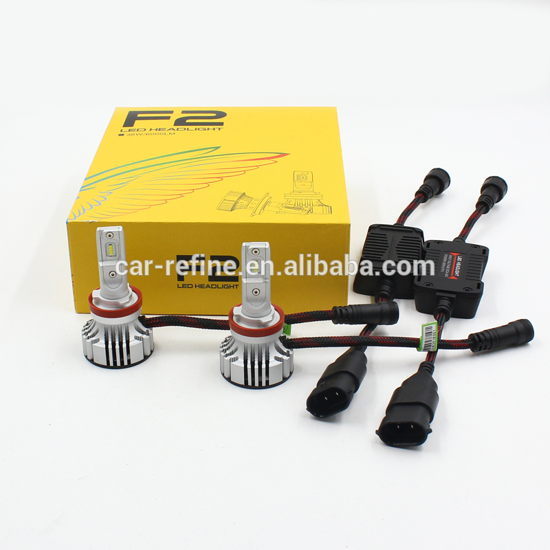 S2 H4 H7 H13 H11 9005 9006 COB LED Headlight 72W 8000LM All In One Car LED Headlights Bulb Head Lamp Fog Light  H1 H4 H7 H11 LED 