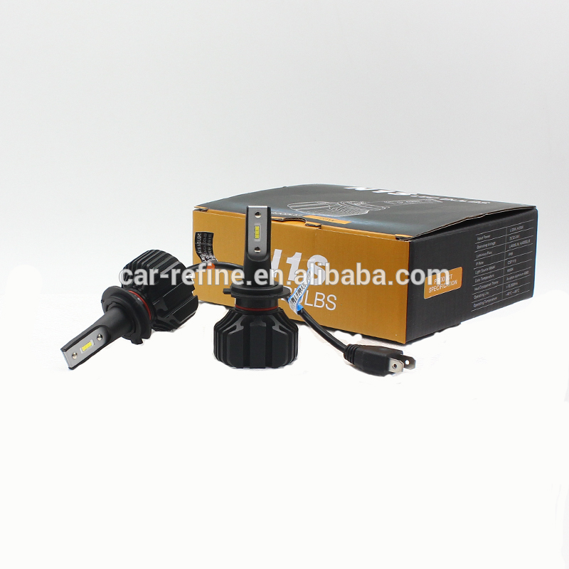 S2 H4 H7 H13 H11 9005 9006 COB LED Headlight 72W 8000LM All In One Car LED Headlights Bulb Head Lamp Fog Light  H1 H4 H7 H11 LED 