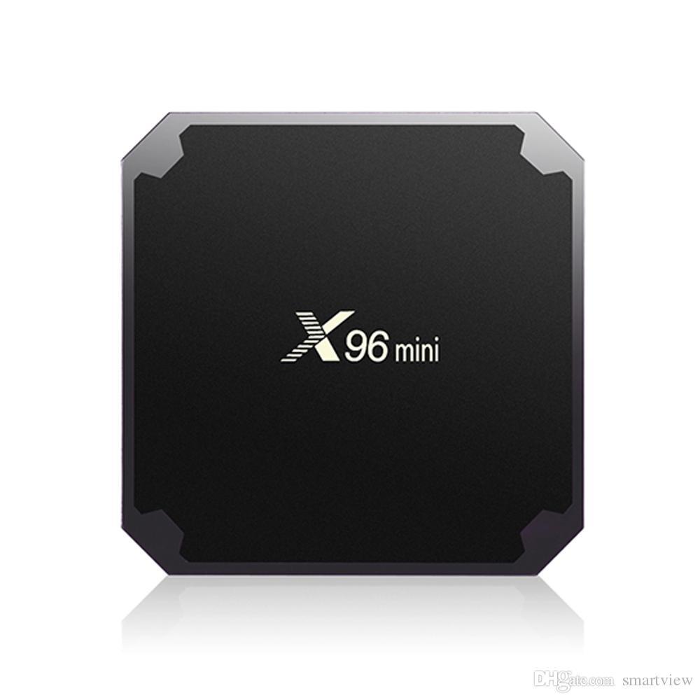 EU Tax Free [Genuine] X96 MINI Android 7.1 TV box Amlogic S905W Quad Core 1GB/8GB 2GB/16GB TV Boxes Smart TV